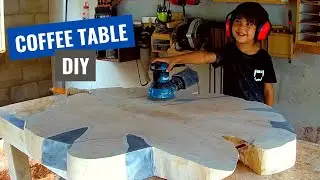 How to make a beautiful cookie slab coffee table