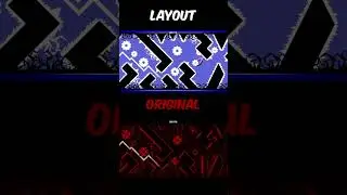 Slaughterhouse Layout VS Original! #geometrydash #shorts #gaming #music