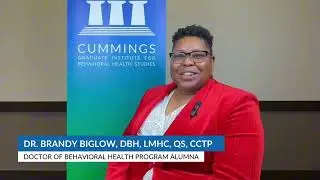 Why Did You Choose the Doctor of Behavioral Health Degree? | DBH Alumna: Dr. Brandy K. Biglow