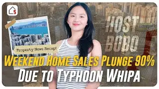 Weekend Home Sales Plunge 90% Due to Typhoon Whipa | HK Weekend Property Market Recap