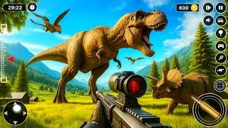 Wild Dinosaur Hunting Shooting 3d Game 2025 - Android Gameplay