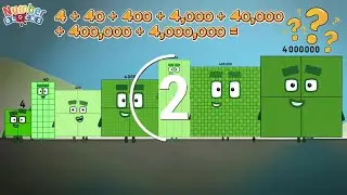 TOTAL SUM OF NUMBERBLOCKS SMALL & BIG NUMBER | GIANT NUMBER PLACE VALUE | LEARN TO COUNT COLORART_ID