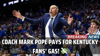 Kentucky Coach Promises to Pay for Fans' Gas to NCAA Tournament! 🚗💸 । USA TODAY NEWS