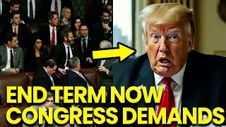 Trump Shouts as Congress Calls for Him to End His Term
