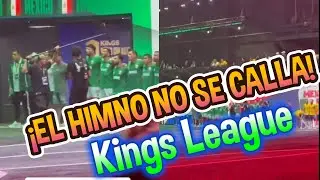 &iexcl;ORGULLO MEXICANO! 🇲🇽 Jugadores TERMINAN el HIMNO a CAPELA en la Kings League y el mundo ENMUDECE