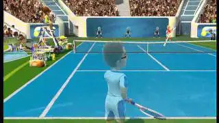 Kinect Sports Season 2 Tennis Gameplay