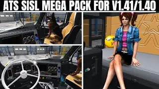 ✅ American Truck Simulator | SISLS MEGA PACK UPDATE [ATS 1.41-1.40] 4k
