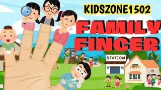 Finger Family Song| Daddy Finger Where Are You | Kids Songs | Nursery Rhymes | KidsEduzone1502
