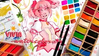 ♡ Viviva Watercolor Pans review ♡
