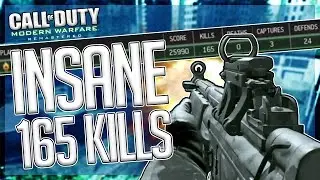 WORLD RECORD 165 KILLS on MWR! [Modern Warfare Remastered 100+ Kills]