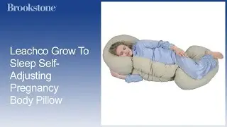 Leachco Grow To Sleep Self-Adjusting Pregnancy Body Pillow