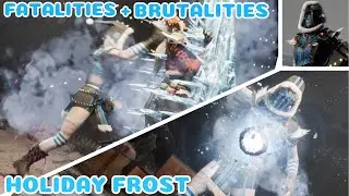 Frost Fatalities + Brutalities with Holiday Skin (Showcase) - Mortal Kombat 1