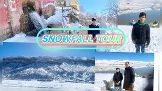❄️ Snowfall tour of Hanna Lake and Hanna Urak, Quetta 🌨️ #snow #quettaweather
