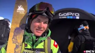 FWT Fieberbrunn 2013 - Men's Ski Winner Silas Chickering-Ayers