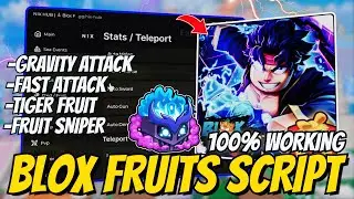 🎮Updated Blox Fruits Script | Gravity Attack, Fast Attack, Tiger Fruit, Fruit Sniper & More l No Key