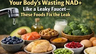 The Great NAD+ Robbery: How Stress Steals Your Brain Power (And What to Eat)