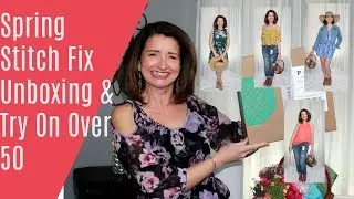 Распаковка и примерка Spring Stitch Fix (более 50 шт.)