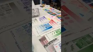 Kurs drukowania zin&oacute;w na Risograph ~ Testowanie bębn&oacute;w Riso Color Drums i tworzenie wsp&oacute;lnego zina #zines
