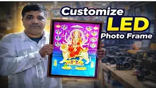 💡 Customize LED Photo Frame कैसे बनाते हैं | Complete Process Step by Step