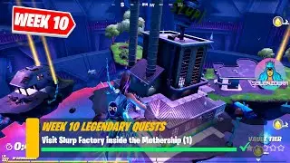 Visit Slurp Factory inside the Mothership (1) | Fortnite Week 10 Legendary Quests