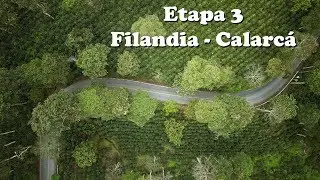 Conocimos el HOTEL PARA CICLISTAS! FILANDIA - CALARCA. Etapa antes de LA LINEA