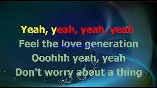 Bob Sinclar   Love Generation karaoke