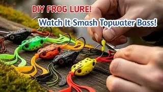 How to Make a Soft Frog Lure That Drives Bass Crazy!