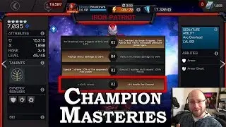 Concept - Individual Champion Masteries | Marvel Contest of Champions