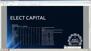 Elect Capital iş sunumu