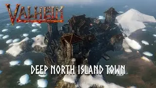 Valheim Deep North Island Port (creative mode)