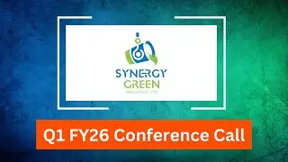 Synergy Green Industries Q1 FY26 Concall: Earnings, Order Book & Growth Outlook