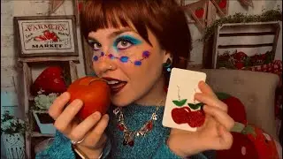 ASMR for Autism: Fancy Fruits Jewelry Store 🍎🫐🍊(neurodivergent friendly, stimming, reading)