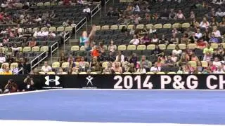 Alexis Vasquez &ndash; Floor &ndash; 2014 P&G Championships &ndash; Jr. Women Day 1