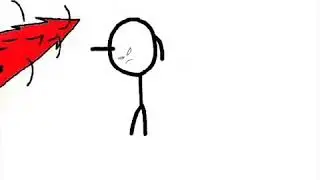 Stickman by Paul Andre First animation drawing.