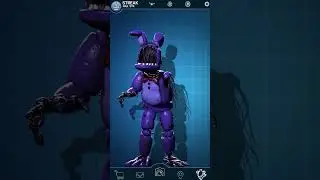 Withered Bonnie FNaF Workshop Animation