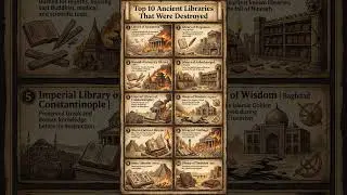 Top 10 Ancient Libraries That Were Destroyed