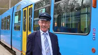 Herr Küllmer und 40 Jahre Hochflurbahn bei der KVG