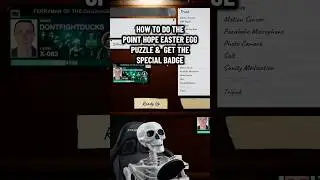 The Point Hope Easter Egg & Secret Badge in #phasmophobia
