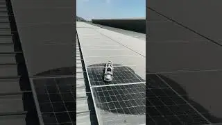 IFBOT X3 works at Rooftop PV Station for Cement Plants