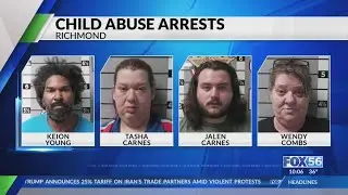 4 arrested in Richmond child abuse investigation
