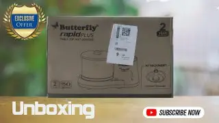 Butterfly rapid PLUS Grinder Unboxing Video initial experience
