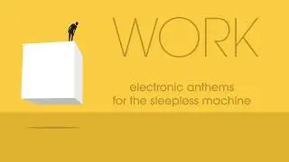 WORK // Official Visualizer // #postsynthwave #electronicmusic  #worklife #businesswave
