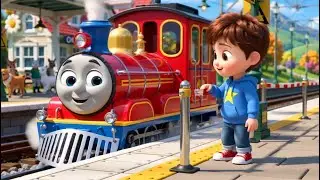 Little Train Story | Fun Baby Songs & Nursery Rhymes for Kids | Learn, Sing and Play