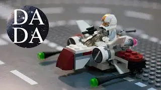 LEGO - Star Wars Microfighters #75072 ARC-170 Starfighter (Speed Build)