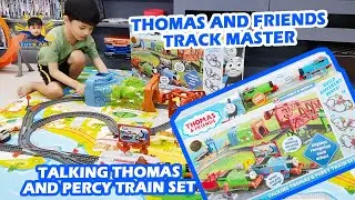 THOMAS AND FRIENDS: TRACK MASTER TALKING THOMAS AND PERCY TRAIN SET