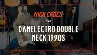 Danelectro Double Neck - Baritone & 6-String played by Nick Croes | The Guitar Company