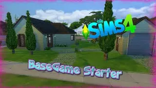 BROWN N GREEN BASE GAME STARTER | Sims4 | Speed Build