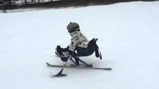 Adaptive Skiing at Boyne Mtn, Michigan