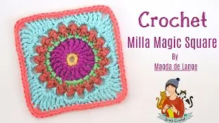 Crochet Milla Magic - Istanbul Magic Square / Урок для начинающих