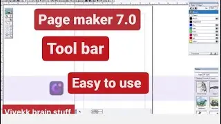USES OF TOOLBAR IN ||PAGEMAKER 7.0||